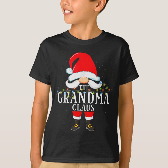 T-shirt 99 Santa Claus Matching Family Pajama Grandma Clau (Devant)