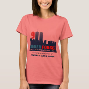 T-shirt 9/11 10ème anniversaire - dans la mémoire du