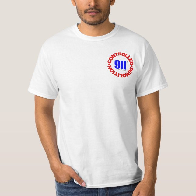 T-SHIRT 9/11 CONSPIRATION (Devant)