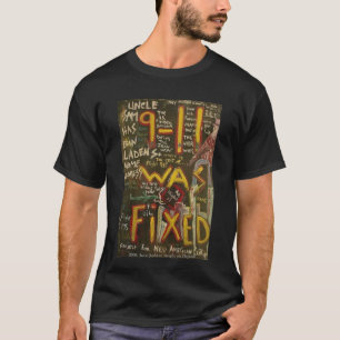 T-shirt 9-11 était noir fixe