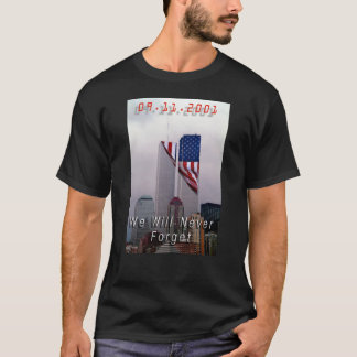 T-shirt 9-11 - Nous N'Oublierons Jamais
