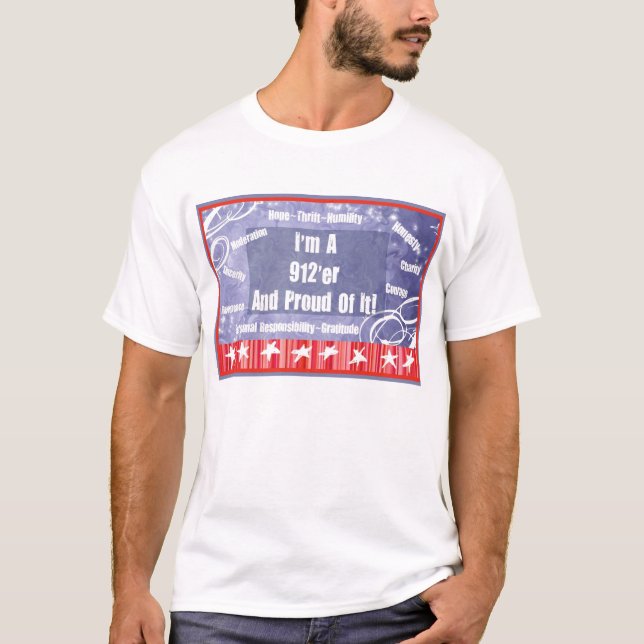 T-shirt 9-12 tee - shirt de projet pour les hommes (Devant)