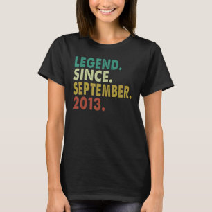 T-shirt 9 Ancienne légende depuis septembre 2013 9e naissa