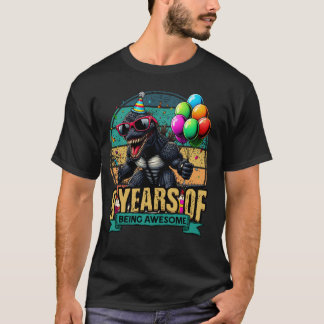 T-shirt 9 Année D'Être Impressionnant Kaiju Sunset Anniver