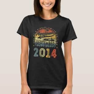 T-shirt 9 ans Awesome depuis septembre 2014 9e Anniversair