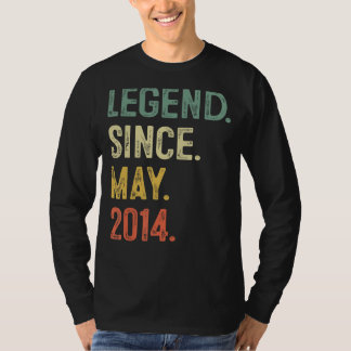 T-shirt 9 ans Cadeau 9e anniversaire garçon enfants Légend