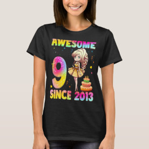 T-shirt 9 ans Filles Ados Princesse filles mignonnes 9e Bi