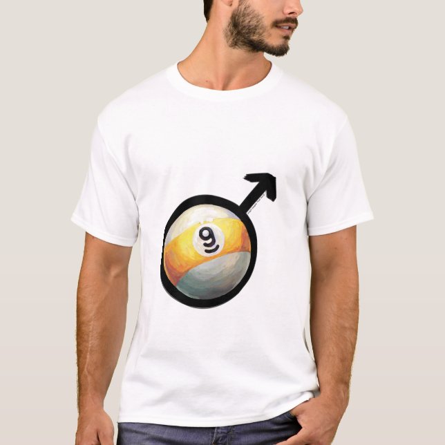 T-shirt 9 balles (Devant)