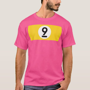 T-shirt 9 Billard Billard Ball Table Neuf Ball