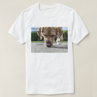 T-shirt 9 Habillés Sulfureux reniflant la chai