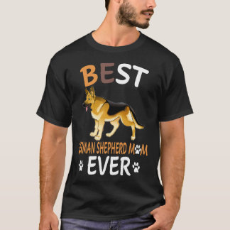 T-shirt 9 Meilleure Maman Berger Allemand Pour Toujours 44