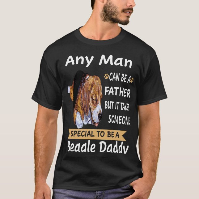 T-shirt 9 N'Importe Quel Homme - Papa Beagle (Devant)