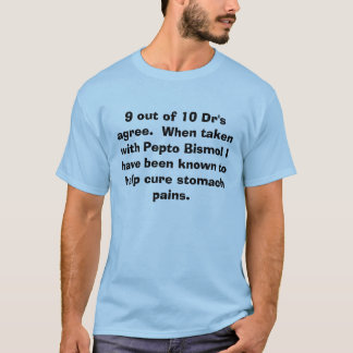 T-shirt 9 sur le Dr. 10 conviennent.  Une fois pris avec