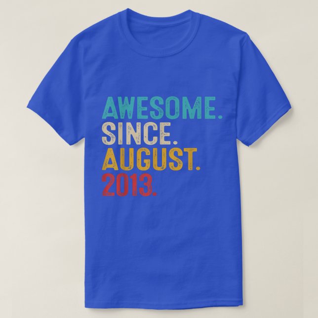 T-shirt 9 Year (Design devant)