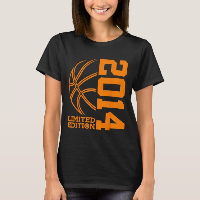 T-shirt 9e ANNIVERSAIRE BASKETBALL LIMITED EDITION 2014 (Devant)