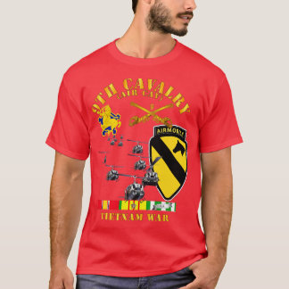 T-shirt 9e Cavalerie Air Cav 1re Division Cav avec SVC