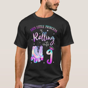 T-shirt 9ème Anniversaire Rouler Dans 9 Rouls Anniversaire