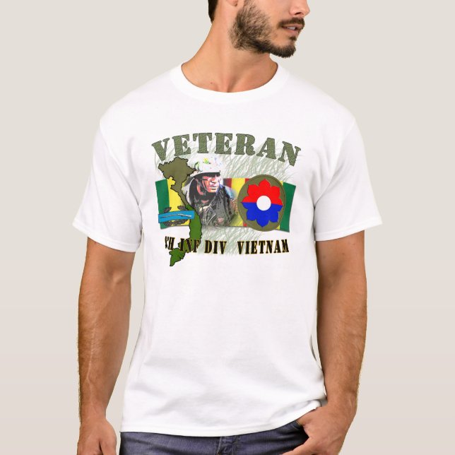 T-shirt 9ème Divisions de FNI - Le Vietnam (Devant)