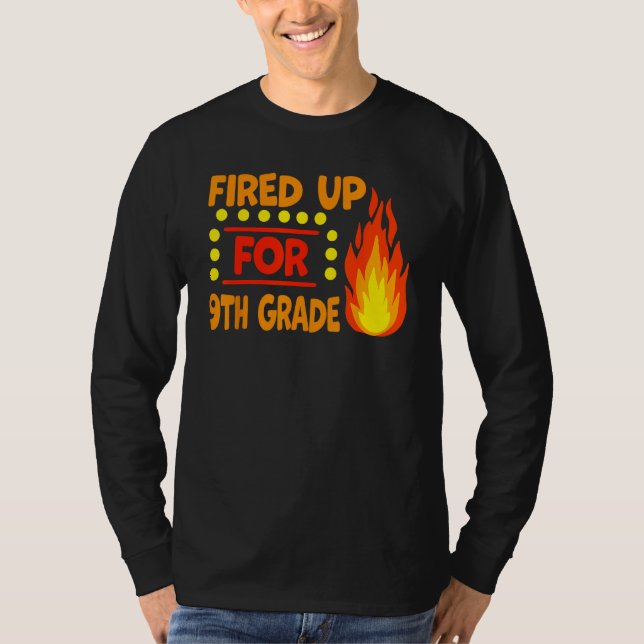 T-shirt 9th Grade First Day of School Back to School Teach (Devant)