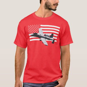 T-shirt A10 A10 Thunderbolt Warthog Brrrt Bouche de requin