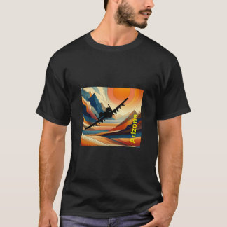 T-shirt A10 Warthog au-dessus de l'Arizona