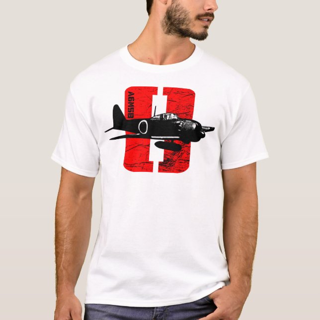 T-shirt A6M zéro (Devant)