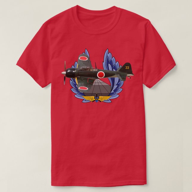 T-shirt A6M zéro (Design devant)