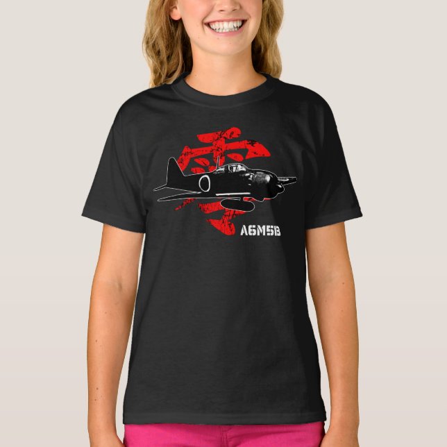 T-shirt A6M zéro (Devant)