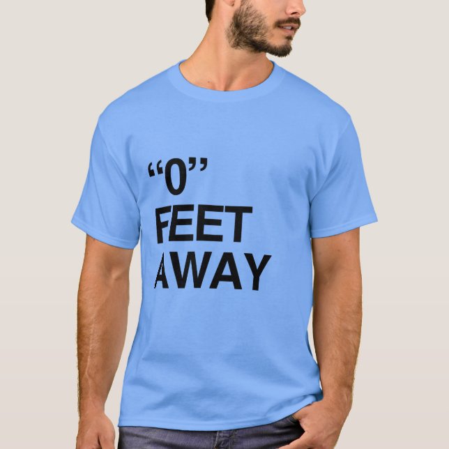 T-SHIRT À 0 PIED DE DISTANCE (Devant)