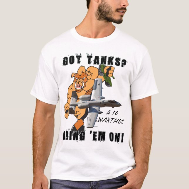 T-shirt A-10 Warthog (Devant)