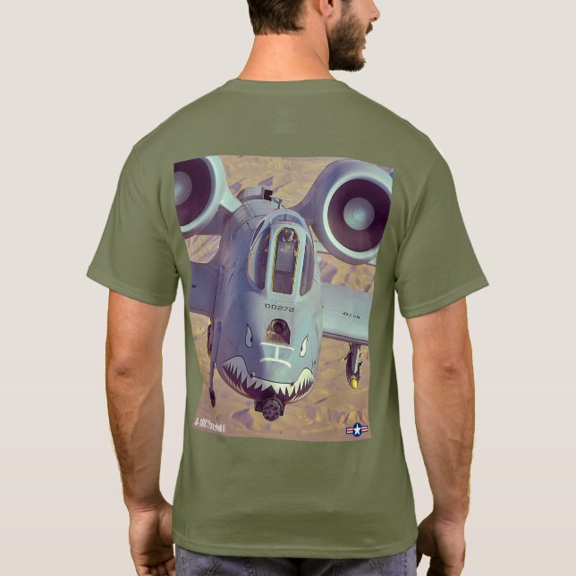 T-SHIRT A-10C THUNDERBOLT II (Dos)