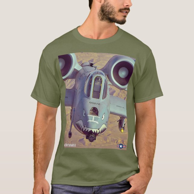 T-SHIRT A-10C THUNDERBOLT II (Devant)