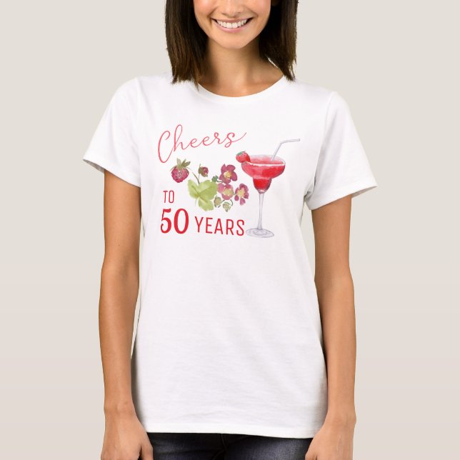 T-shirt À 50 Ans Anniversaire Militaire  (Devant)