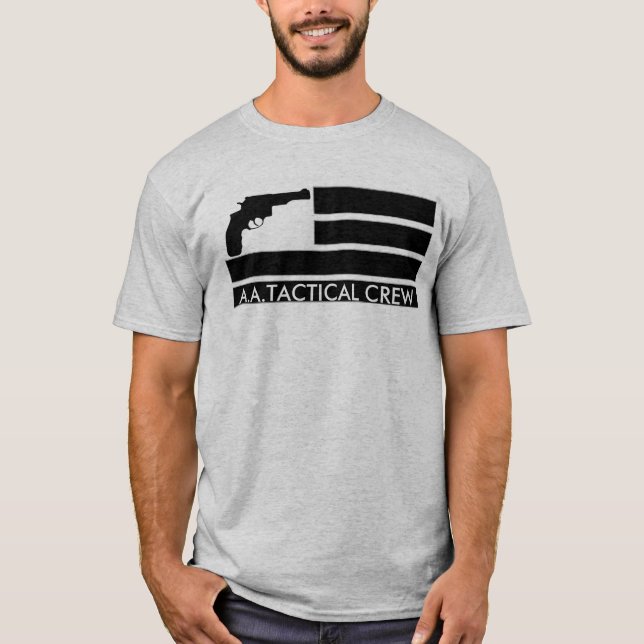 T-shirt A.A. Drapeau tactique d'équipage (Devant)