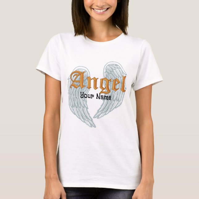 T-Shirt à ailes d'ange (Devant)