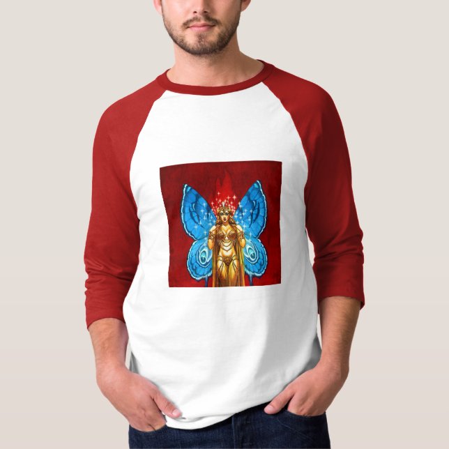 T-shirt à ailes papillon (Devant)