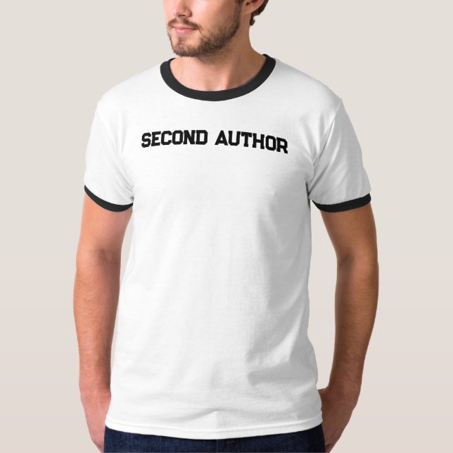 T-shirt à anneau basique pour hommes (Devant)