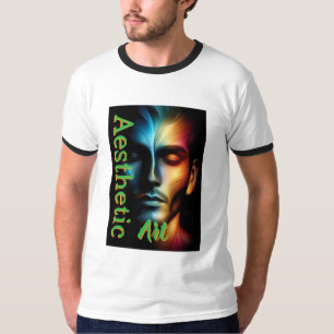T-shirt à anneaux basique pour hommes