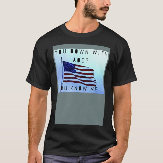 T-shirt A bas l'AOC (Devant)