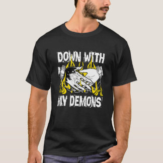 T-shirt A bas mes démons Deal Handshake Esthétique Humou