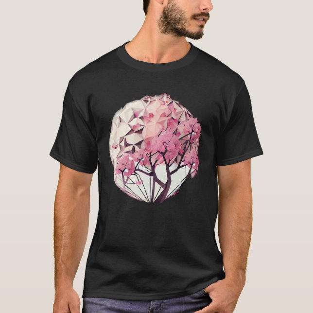 T-shirt A Beautiful Symbol of Renewal Cherry Blossom Tree  (Devant)