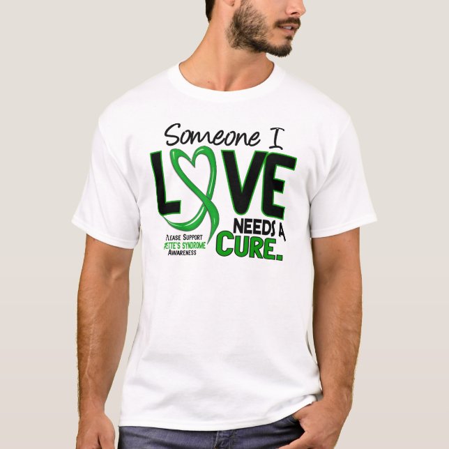 T-shirt A besoin d'un syndrome de la Tourette du (Devant)