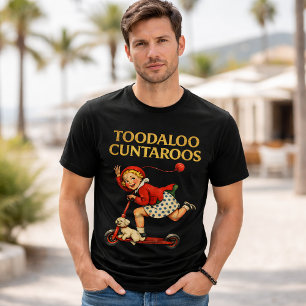 T-shirt À bientôt les Cuntaroos Humour Rétro Drôle et Sarc