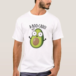 T-shirt A-boo-cado Drôles de jeux de mots Avocat Épouvante