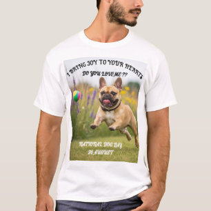 T-shirt  A Burst of Canine Joy: Celebrating National Dog D