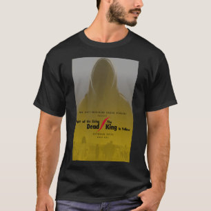T-shirt à capuche jaune Vivant mort/roi