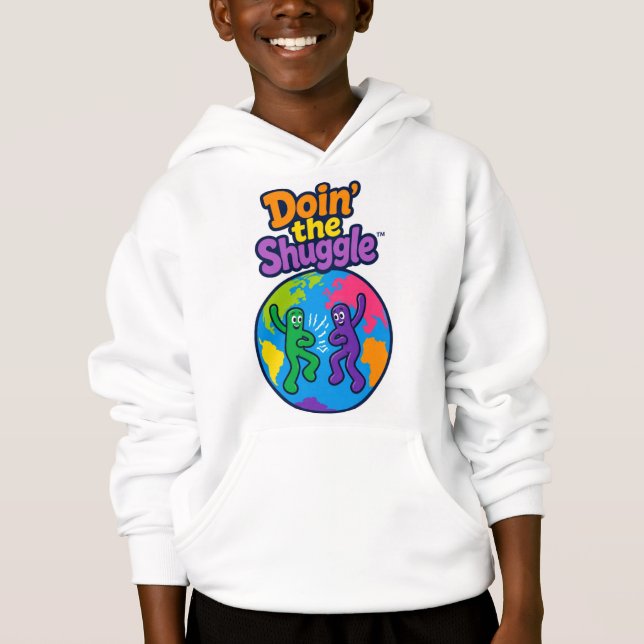 T-shirt à capuche pour enfants (Devant)
