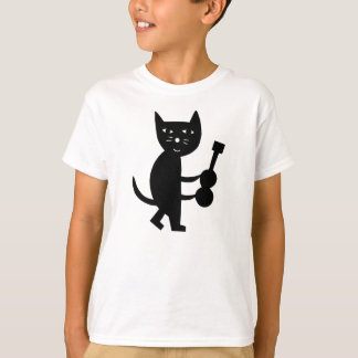 T-shirt A Cat With A Guitar