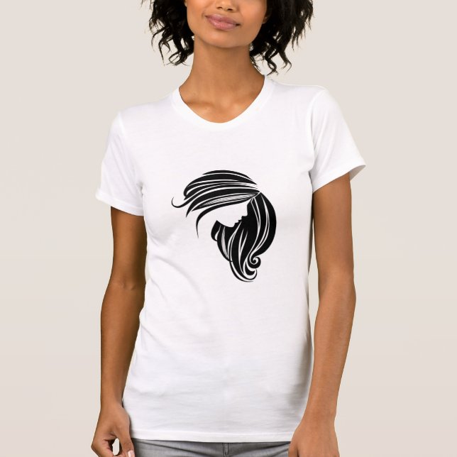 T-shirt à cheveux longs (Devant)