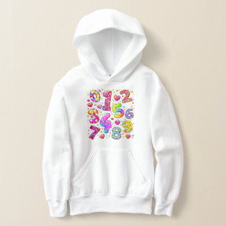 T-shirt à chiffres colorés pour la Journée du Nomb